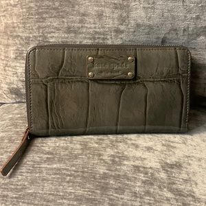 Kate spade wallet green